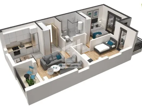 Prodaja, jednosoban stan, 37m², Bijela, Herceg Novi - image 6