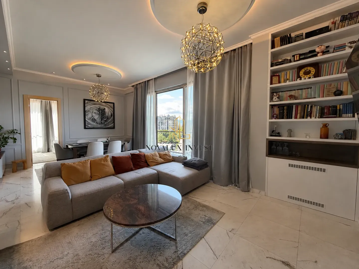 Rent, three bedroom apartment, 116m², Kod Capital Plaze, Podgorica