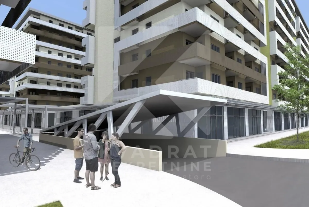 Rent, one bedroom apartment, 47m², Central Point, Podgorica
