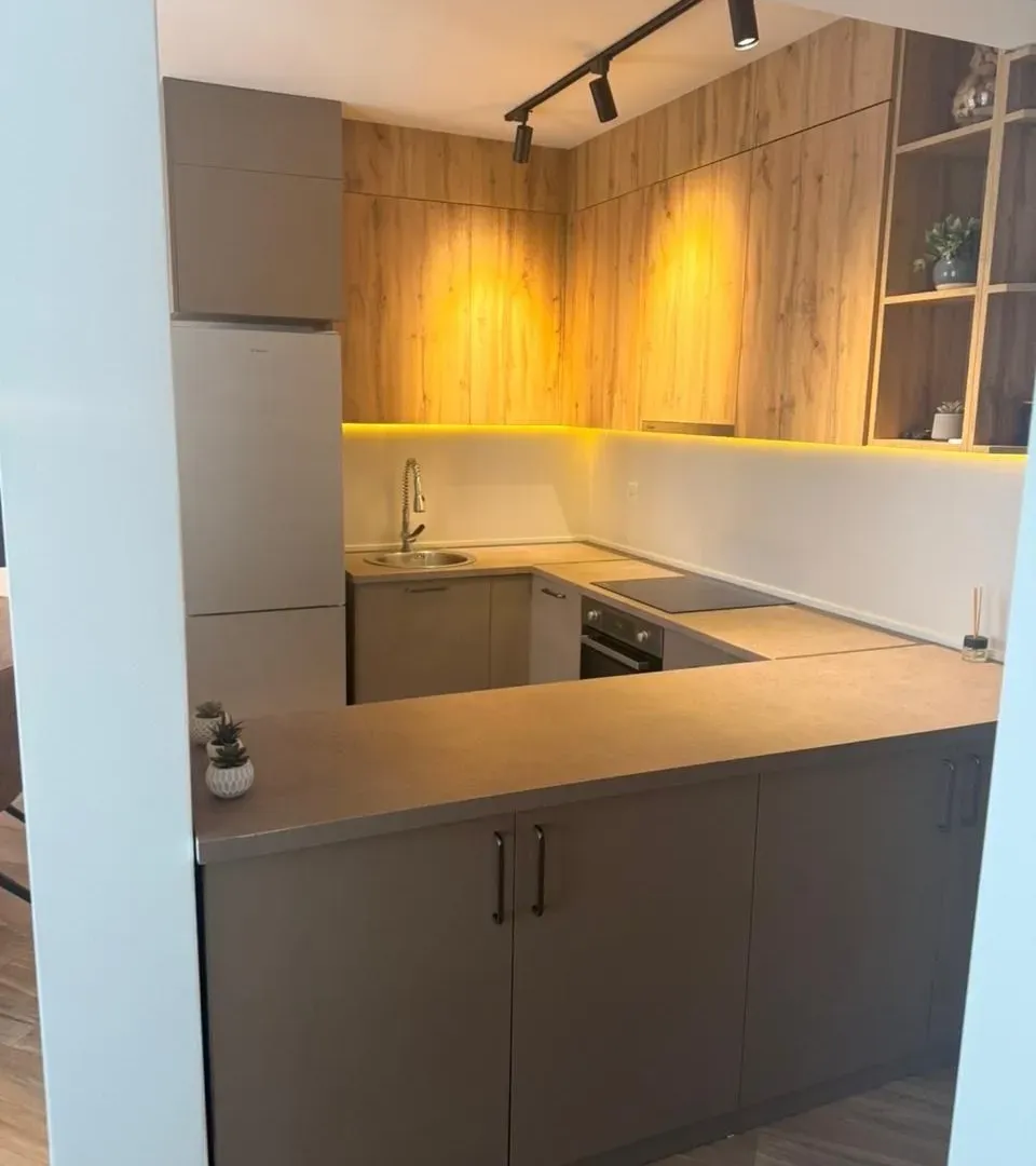 Izdavanje, dvosoban stan, 60m², Mažina, Tivat