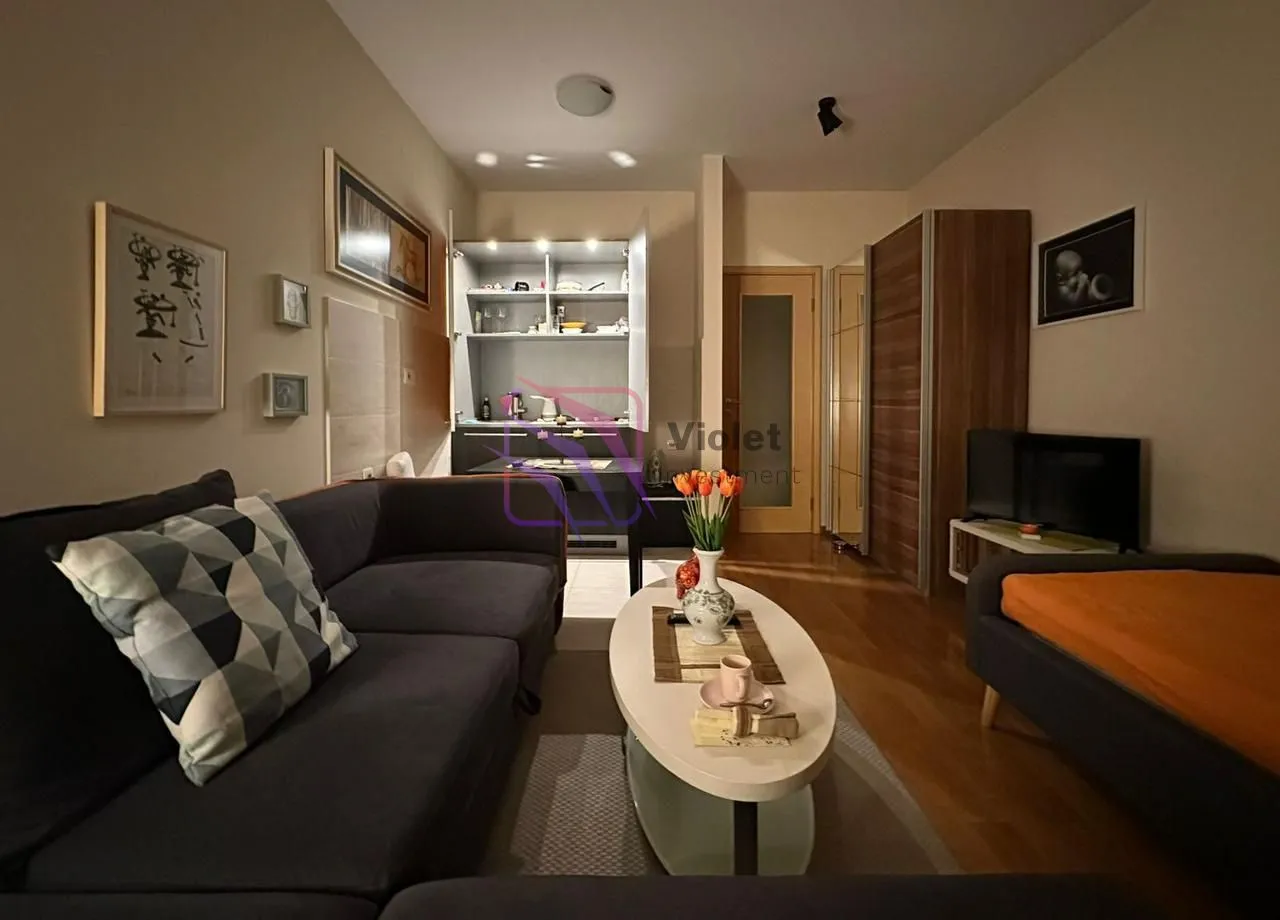 Rent, studio apartment, 29m², Blok 6, Podgorica