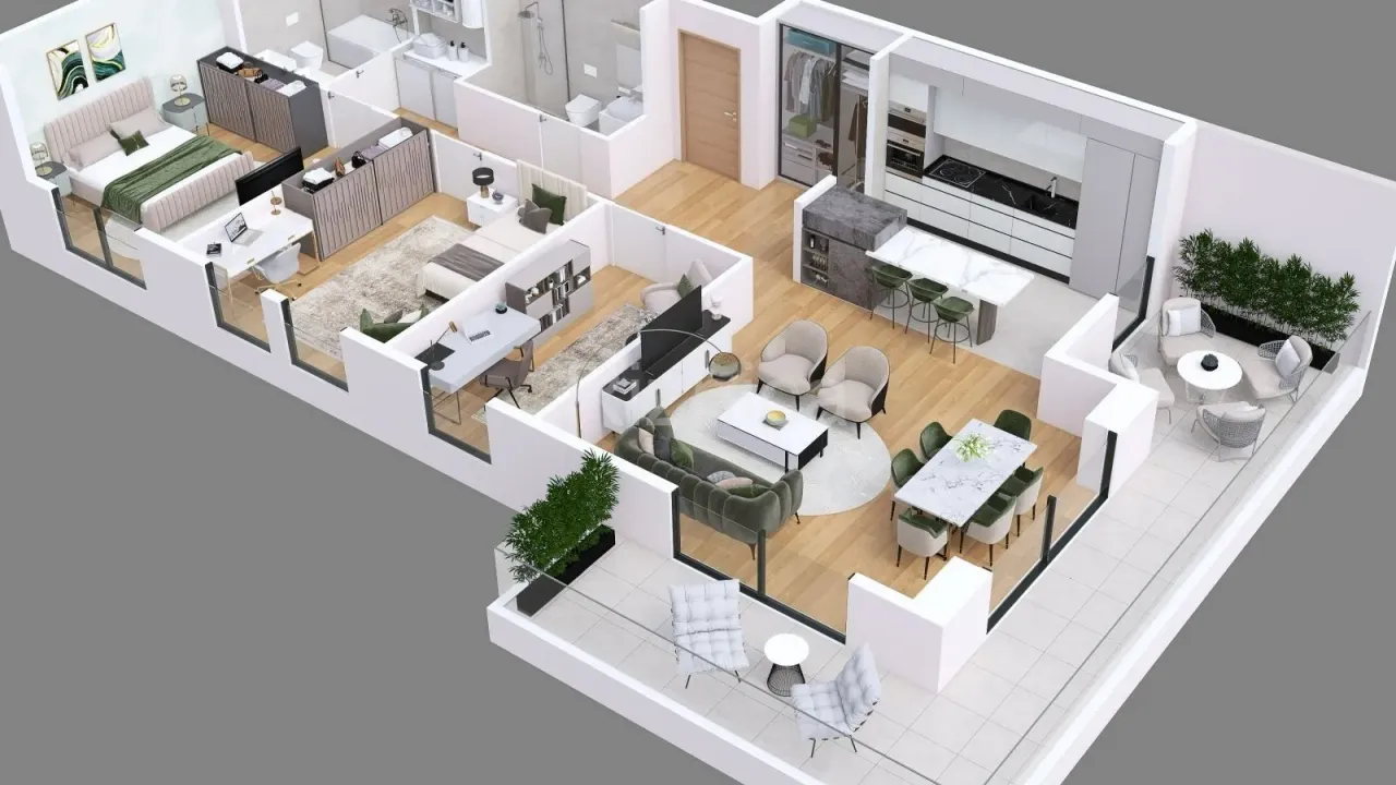 Prodaja, trosoban stan, 114m², Niš, Srbija