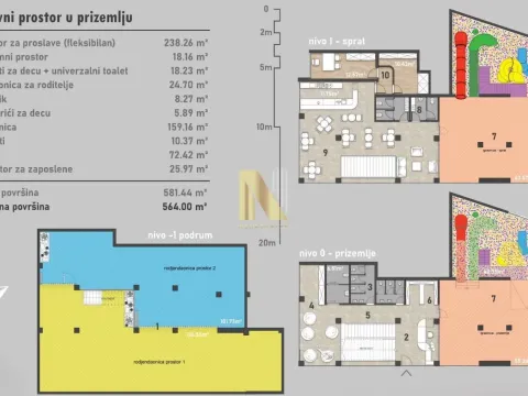 Sale, office space, 600m², Telep, Novi Sad Sve Podlokacije - image 1