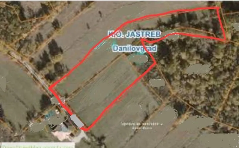 Prodaja, plac, 5554m², Jastreb, Danilovgrad