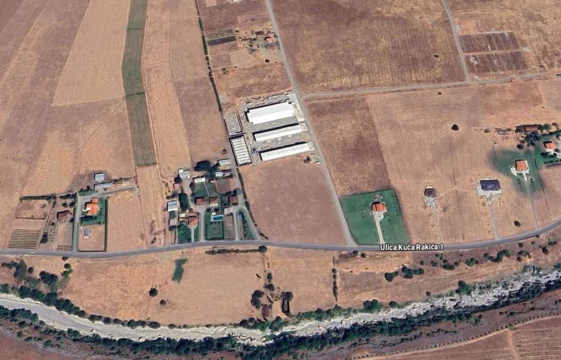 Prodaja, plac, 1562m², Kuće Rakića, Podgorica