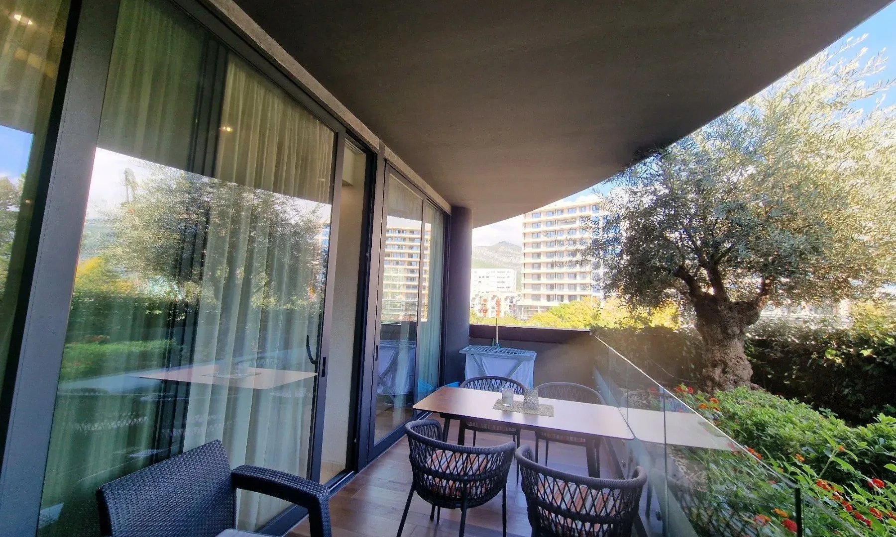 Rent, one bedroom apartment, 56m², Budva, Crna Gora