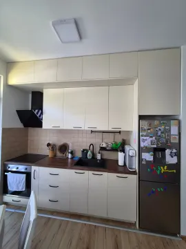 Manja kuhinja sa svijetlim elementima i ugradnom tehnikom. - image 6