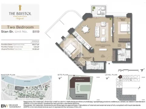 Prodaja, dvosoban stan, 71m², Savski Venac, Beograd - image 6