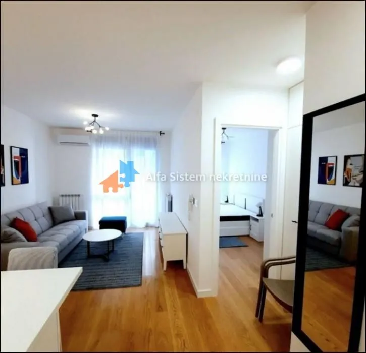 Rent, two bedroom apartment, 37m², Novi Beograd Blok 65, Novi Beograd Sve Podlokacije