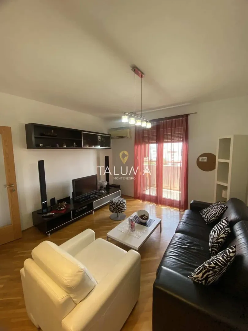 Rent, one bedroom apartment, 50m², Preko Morače, Podgorica