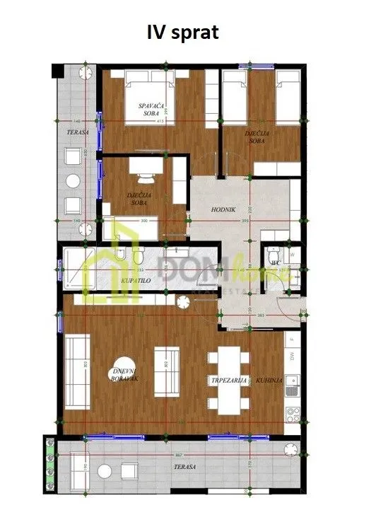Sale, three bedroom apartment, 115m², Gorica C, Podgorica