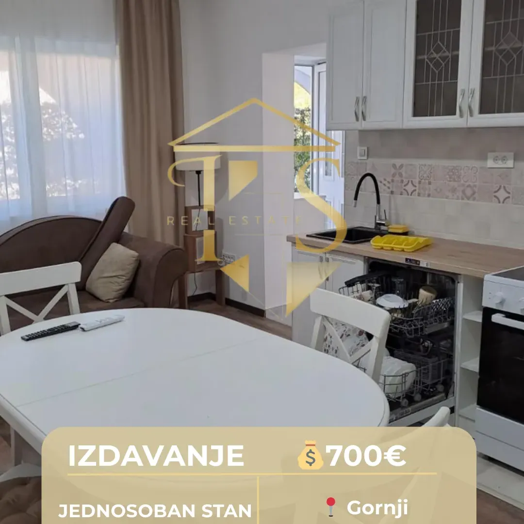 Rent, one bedroom apartment, 47m², Centar, Tivat
