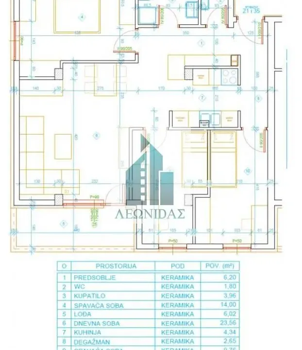 Prodaja, trosoban stan, 79m², Palilula, Niš