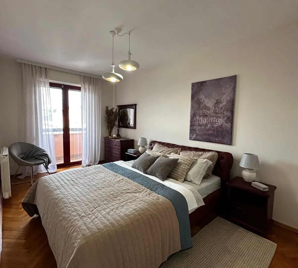 Rent, one bedroom apartment, 63m², Kruševac, Podgorica