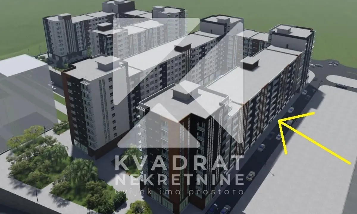 Prodaja, poslovni prostor, 93m², Stari Aerodrom, Podgorica
