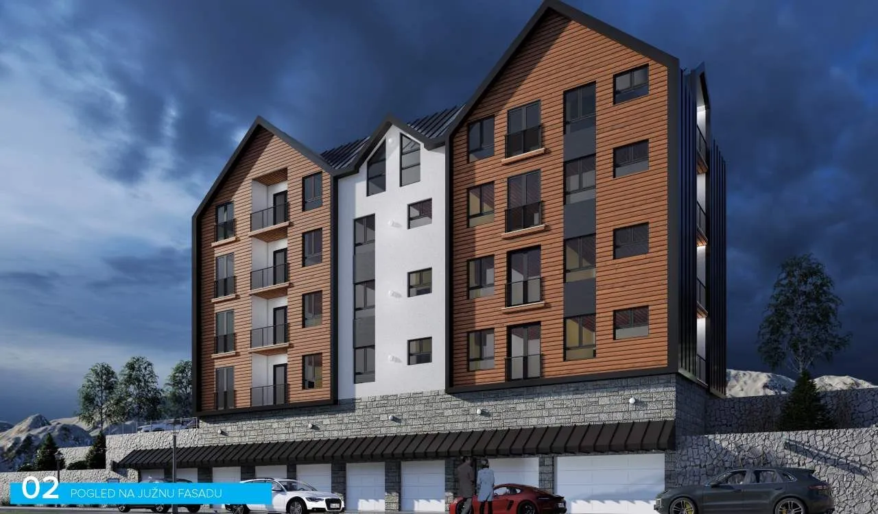 Sale, one bedroom apartment, 47m², Kolašin, Crna Gora