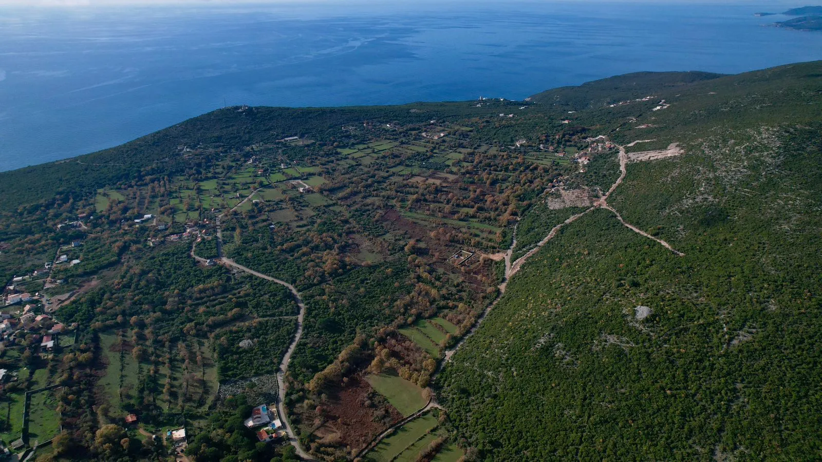 Prodaja, plac, 1500m², Zagora, Kotor