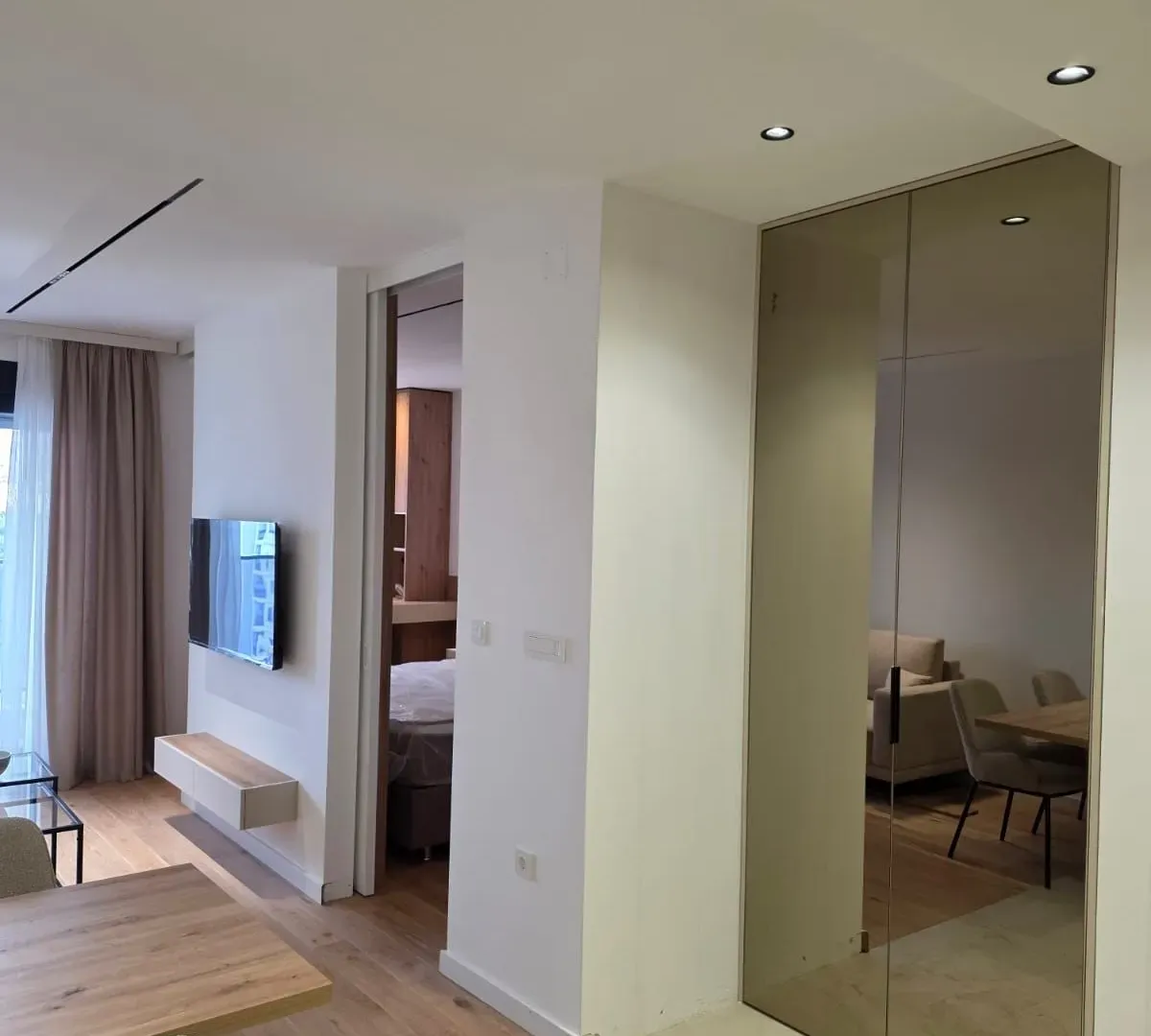 Rent, one bedroom apartment, 44m², Preko Morače, Podgorica