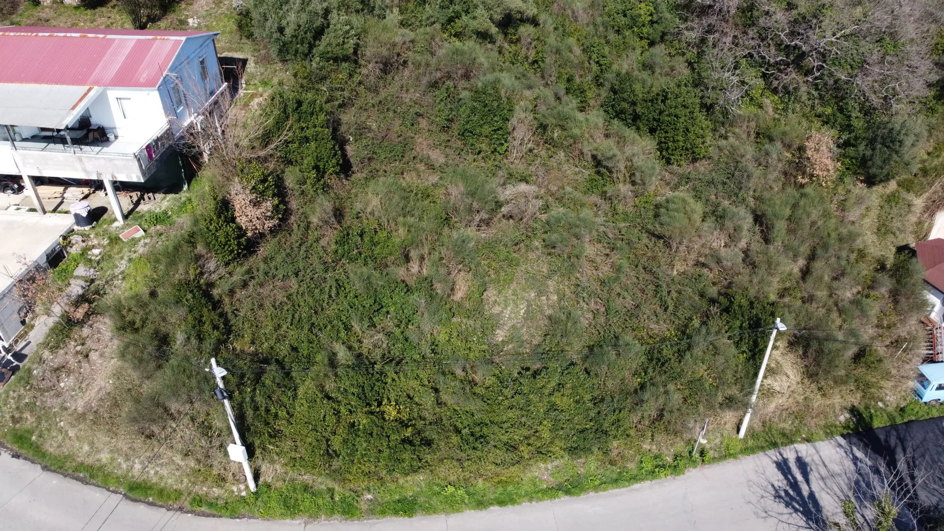 Prodaja, plac, 1250m², Topla, Herceg Novi