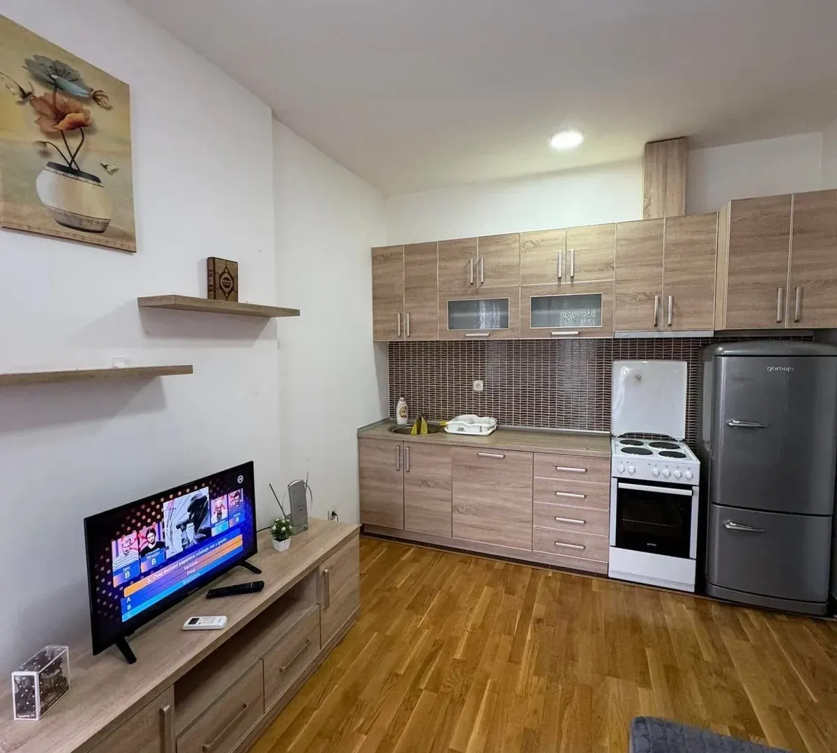 Rent, one bedroom apartment, 55m², Vezirov Most, Podgorica