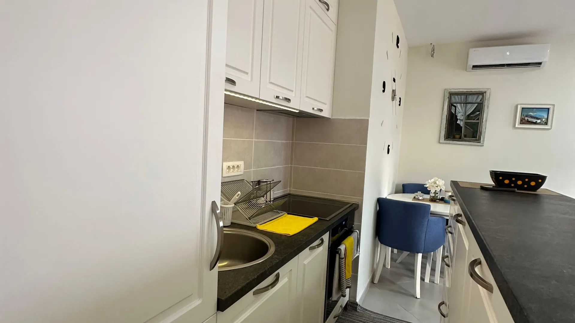 Rent, one bedroom apartment, 48m², Tivat, Crna Gora