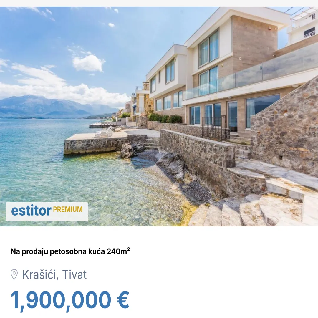 Prodaja, kuća, 240m², Krašići, Tivat