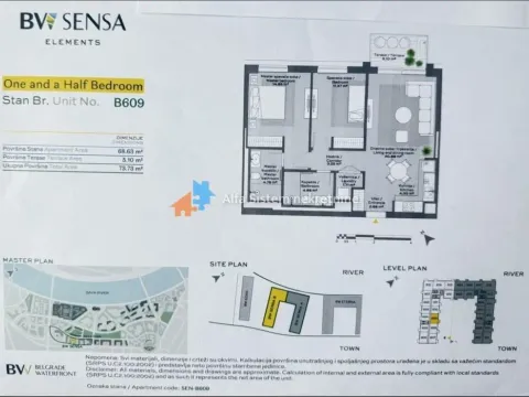 Izdavanje, trosoban stan, 74m², Savski Venac, Beograd - image 3
