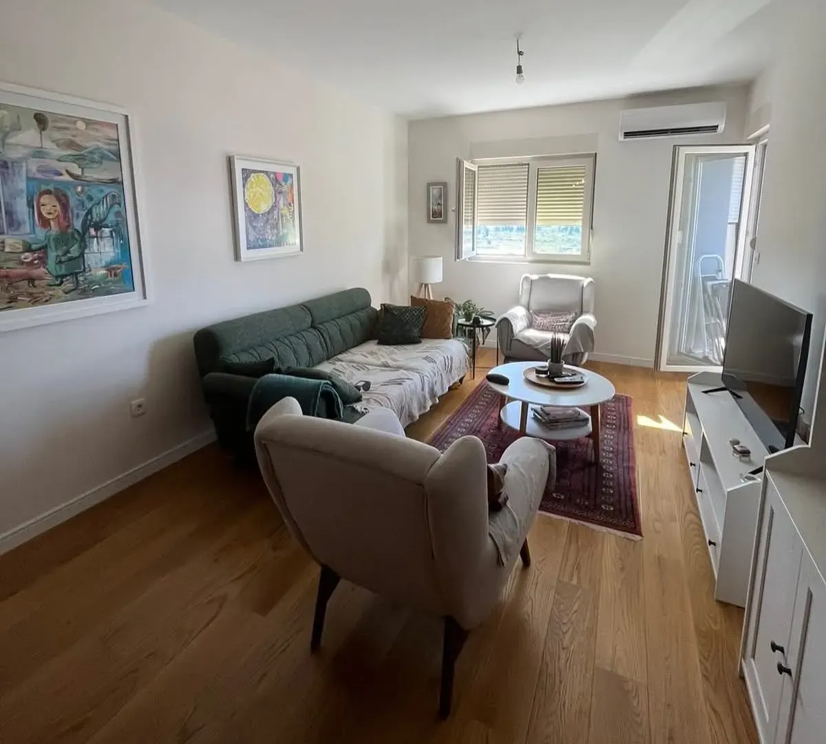 Rent, one bedroom apartment, 51m², Bar, Crna Gora