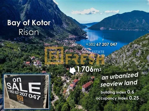 Prodaja, plac, 1706m², Kotor, Crna Gora - image 1
