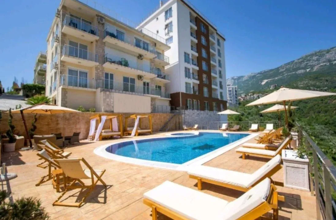Sale, one bedroom apartment, 43m², Bečići, Budva