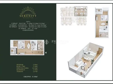 Sale, studio apartment, 30m², Stari Aerodrom, Podgorica - image 2