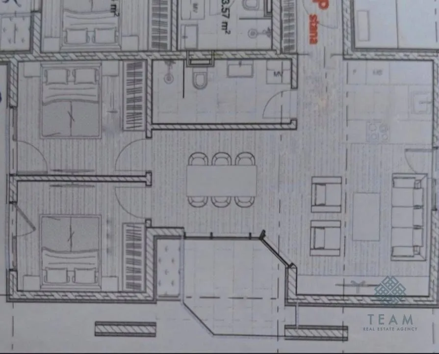 Sale, two bedroom apartment, 65m², Maine, Budva