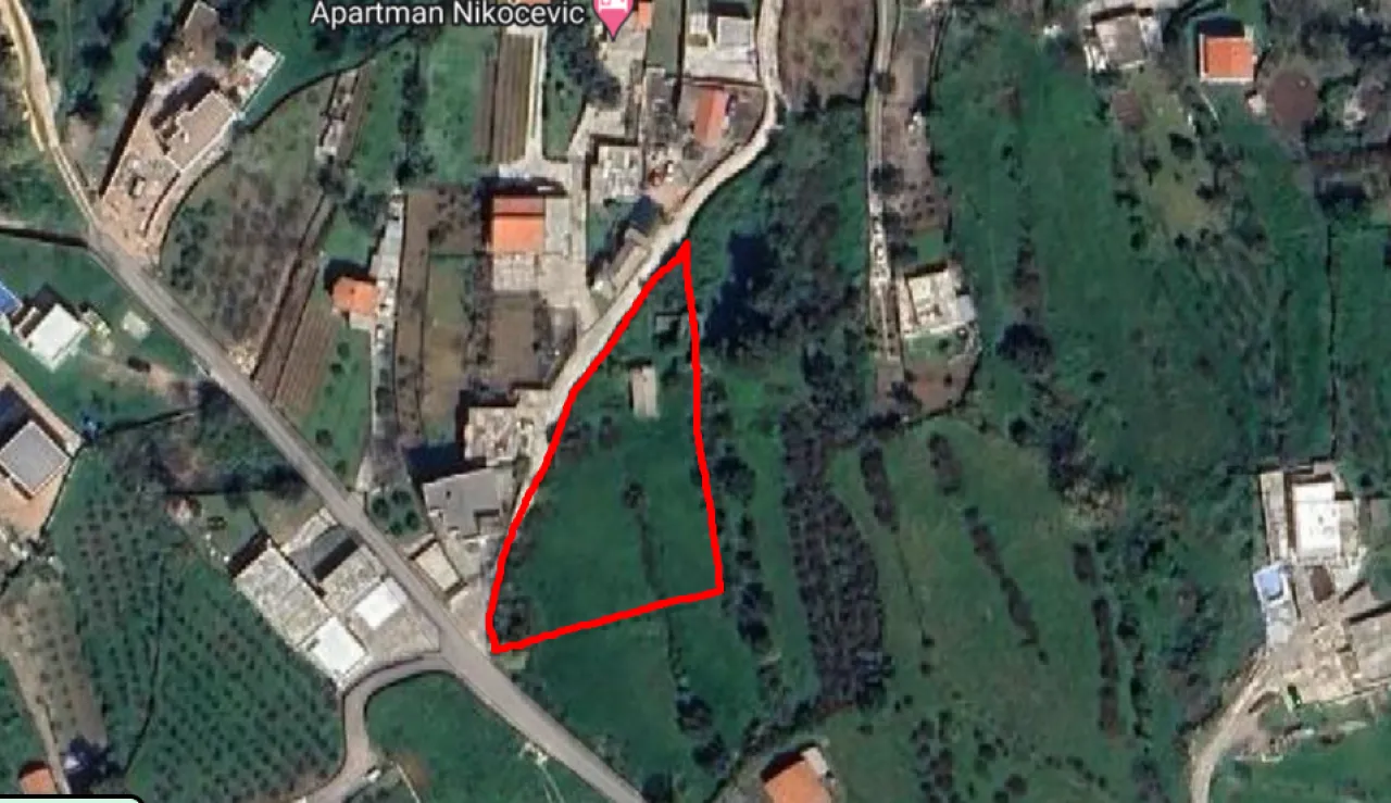 Prodaja, plac, 2233m², Dobra Voda, Budva