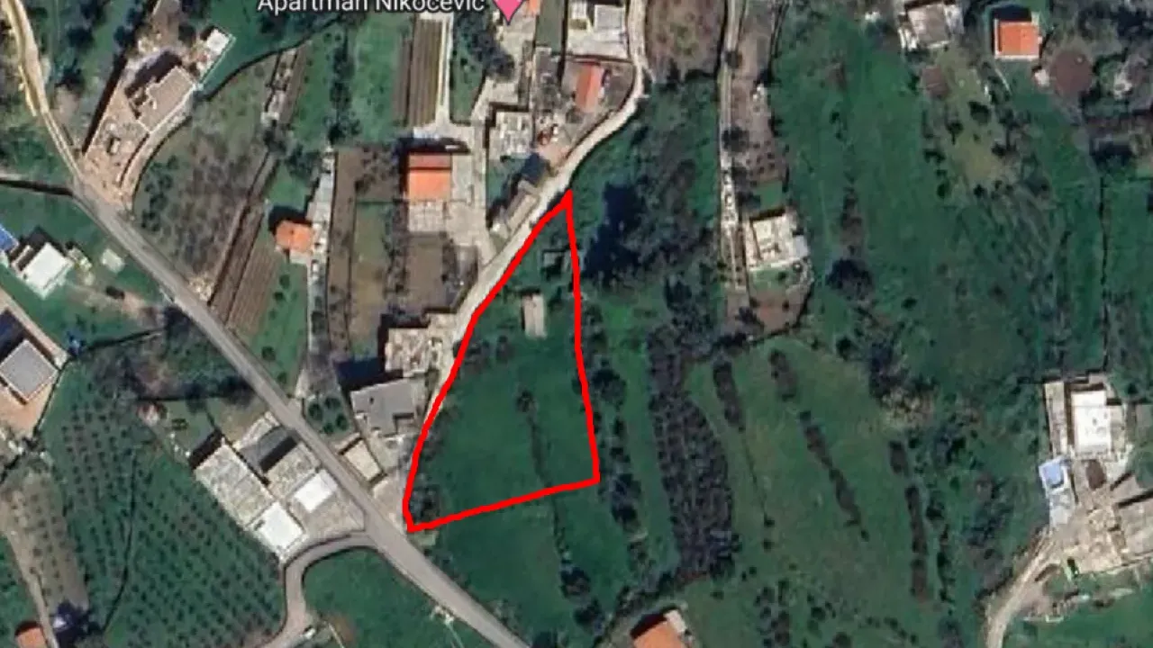 Sale, land lot, 2233m², Dobra Voda, Budva
