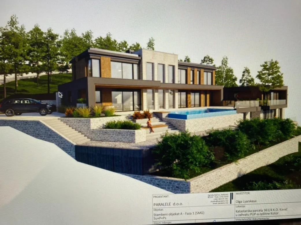 Prodaja, plac, 3626m², Kavač, Kotor
