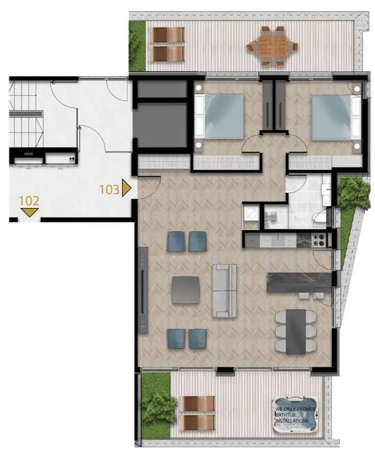 Prodaja, dvosoban stan, 125m², Tivat, Crna Gora