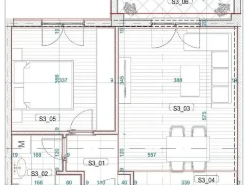 Sale, one bedroom apartment, 45m², Momišići, Podgorica - image 2