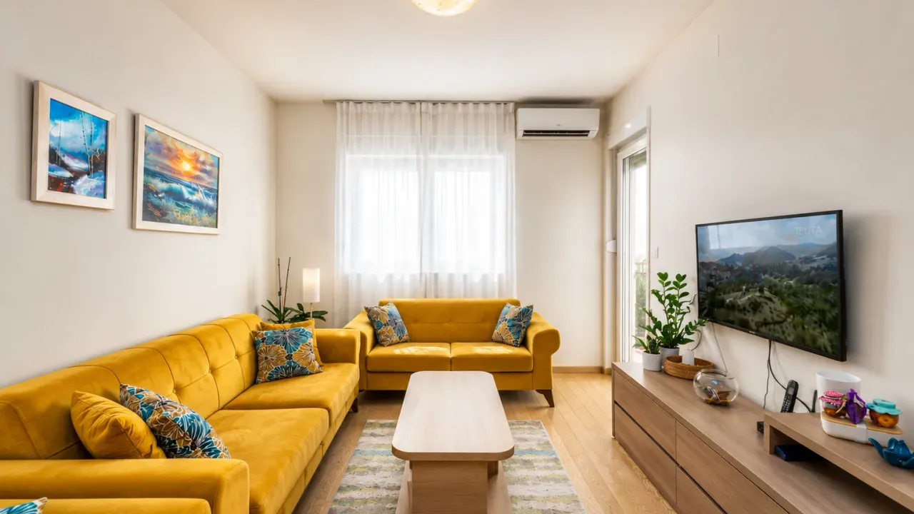 Izdavanje, dvosoban stan, 72m², City Kvart, Podgorica