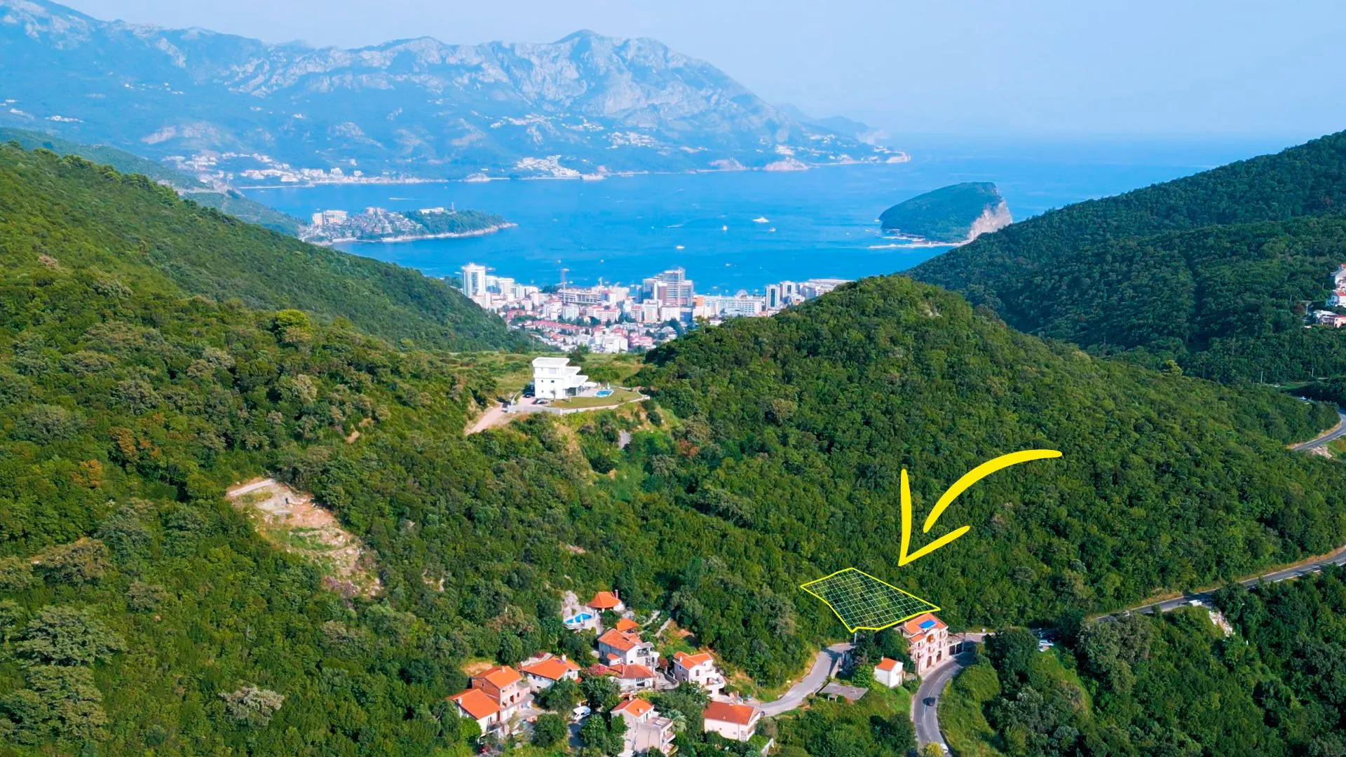 Prodaja, plac, 2000m², Budva, Crna Gora