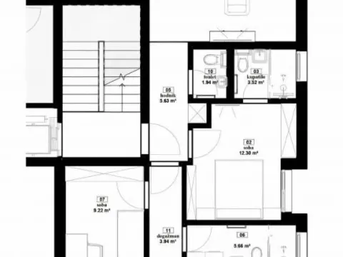 Sale, four bedroom apartment, 95m², Sremska Kamenica, Petrovaradin - image 2