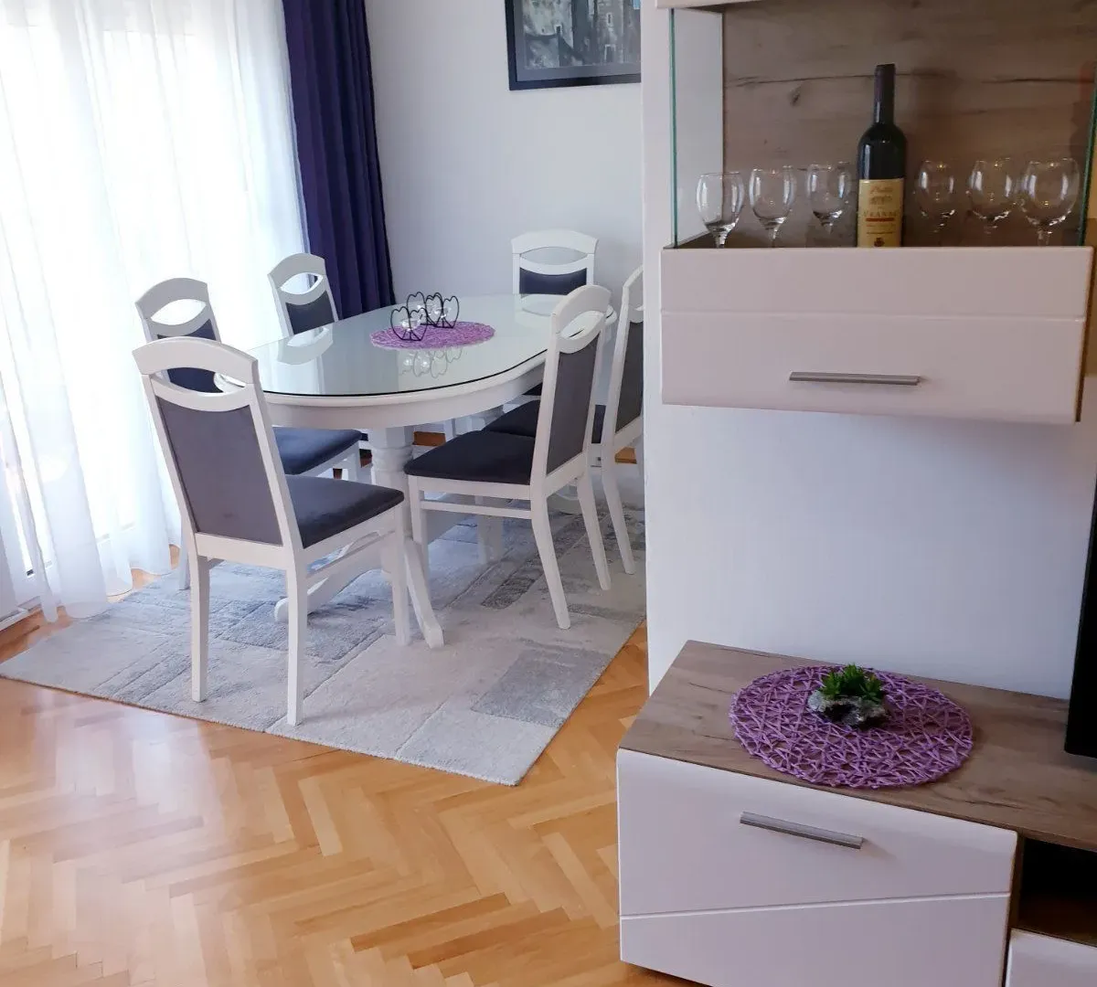 Rent, one bedroom apartment, 55m², Budva, Crna Gora