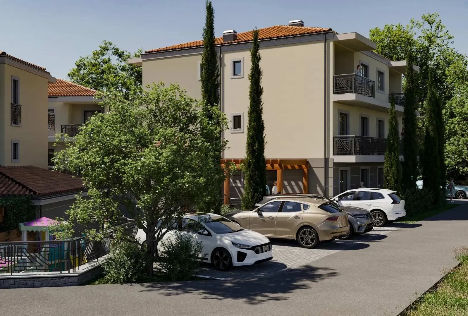 Sale, studio apartment, 63m², Lastva Grbaljska, Kotor