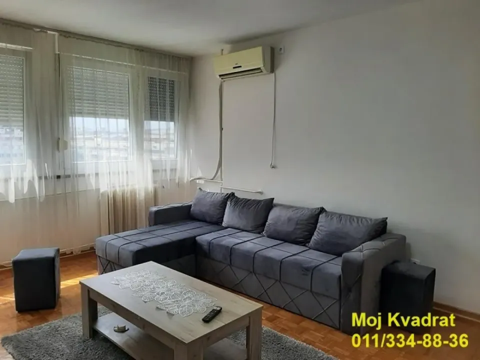 Rent, two bedroom apartment, 45m², Novi Beograd Blok 21, Novi Beograd Sve Podlokacije