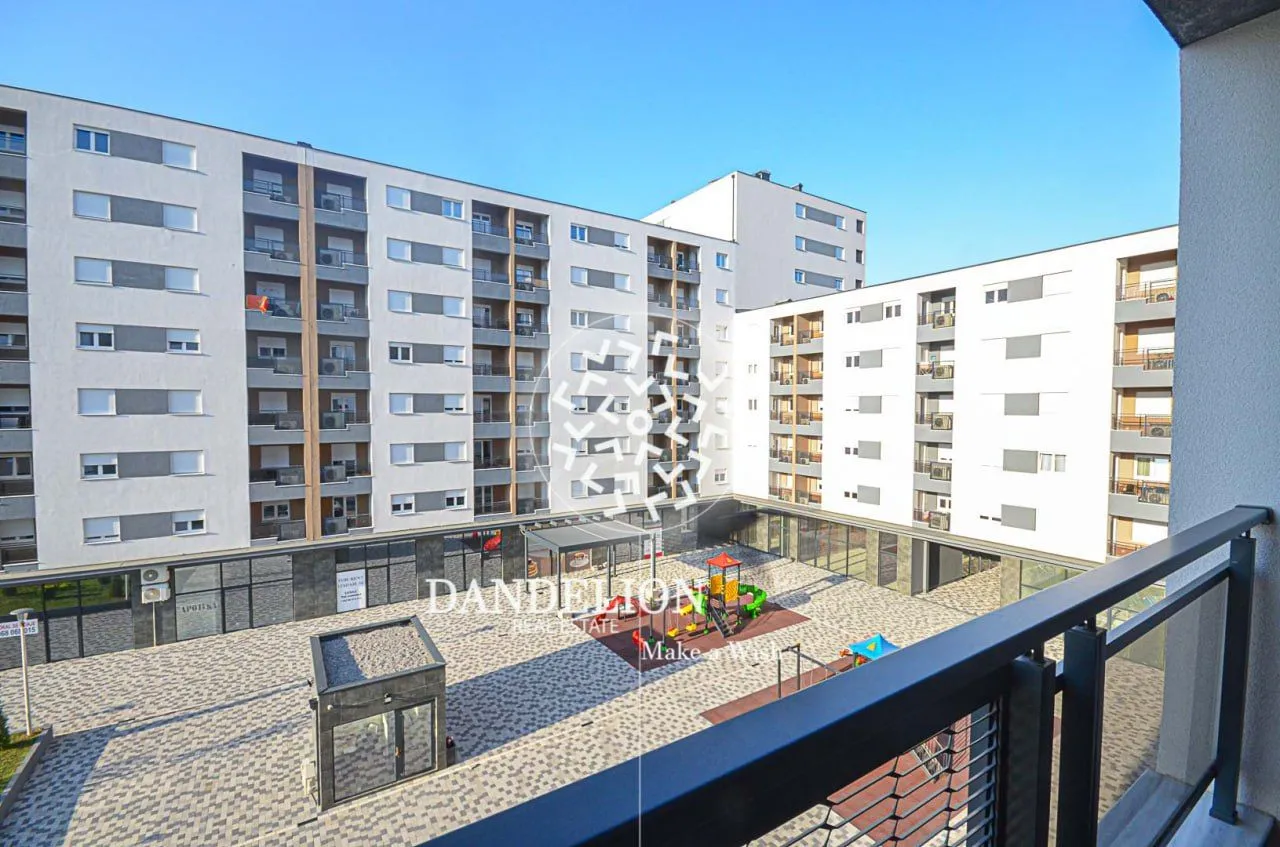 Rent, one bedroom apartment, 59m², Central Point, Podgorica