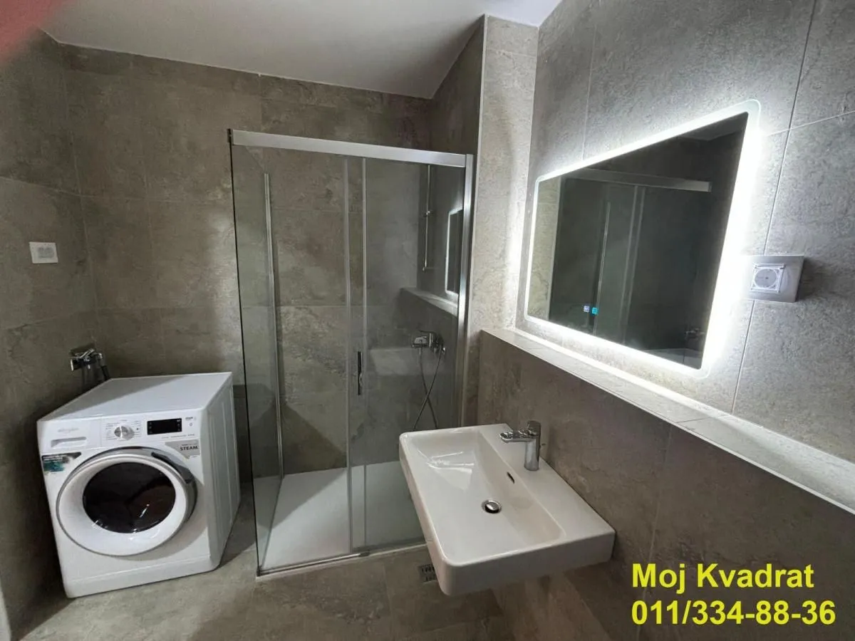 Rent, one bedroom apartment, 46m², Novi Beograd Sve Podlokacije, Beograd