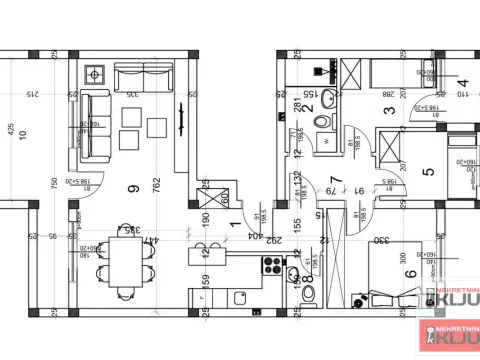 Sale, four bedroom apartment, 82m², Veternička rampa, Novi Sad Sve Podlokacije
