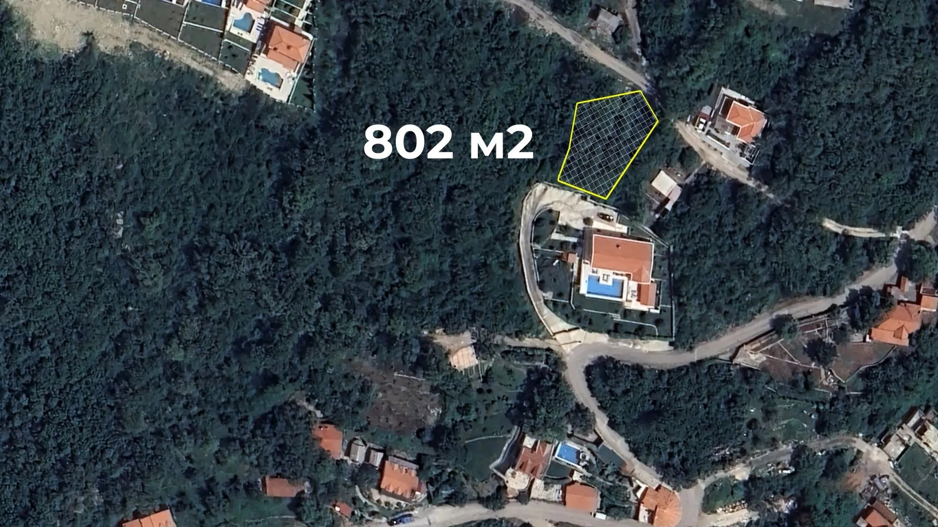 Prodaja, plac, 802m², Budva, Crna Gora
