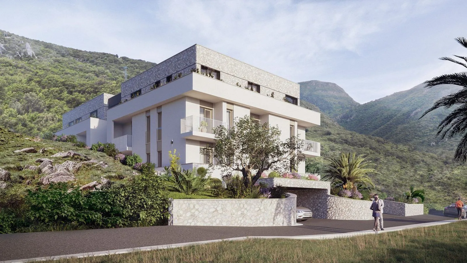 Prodaja, garsonjera, 26m², Lastva Grbaljska, Kotor