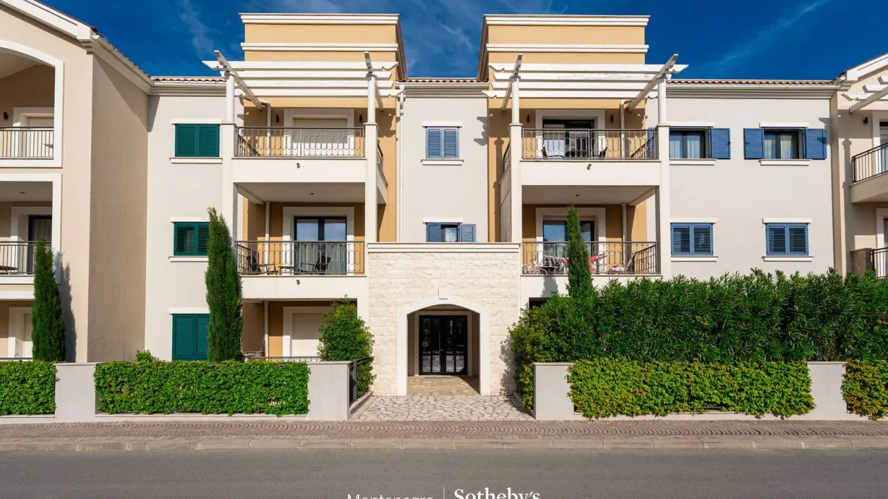 Sale, two bedroom apartment, 83m², Luštica Bay, Tivat