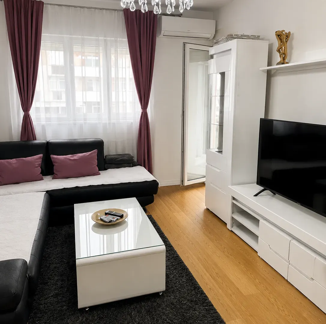 Rent, one bedroom apartment, 49m², Central Point, Podgorica